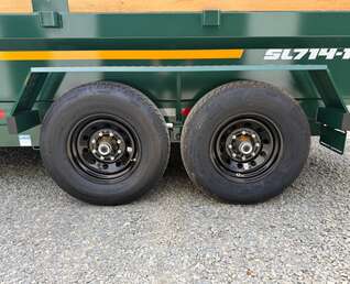Thumbnail Photo of 2026 Southland 7X14 15,400LB GVW Dump Trailer - Green