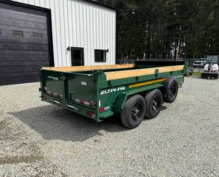 Thumbnail Photo of 2026 Southland 7X14 15,400LB GVW Dump Trailer - Green