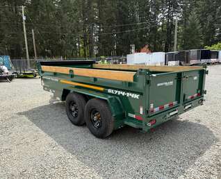 Thumbnail Photo of 2026 Southland 7X14 15,400LB GVW Dump Trailer - Green