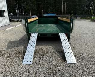 Thumbnail Photo of 2026 Southland 7X14 15,400LB GVW Dump Trailer - Green