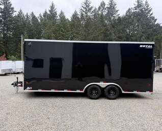 Thumbnail Photo of 2026 ROYAL 8.5X20 +V-NOSE 11,400LB GVW CARGO TRAILER - 86" INTERIOR - RAMP DOOR 