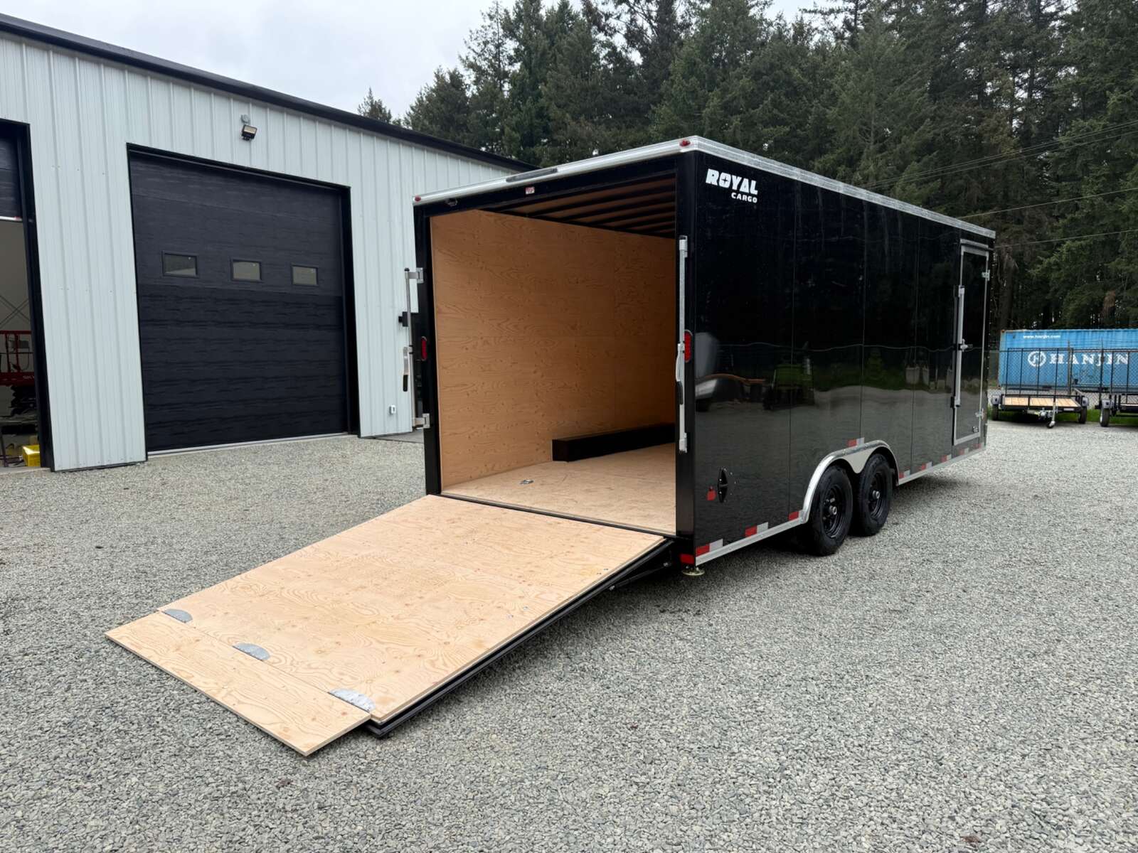 Photo of 2026 ROYAL 8.5X20 +V-NOSE 11,400LB GVW CARGO TRAILER - 86" INTERIOR - RAMP DOOR 