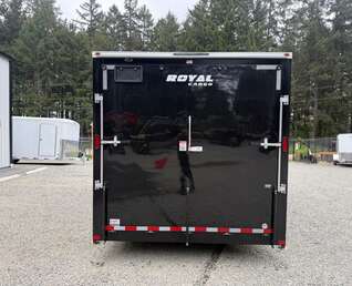 Thumbnail Photo of 2026 ROYAL 8.5X20 +V-NOSE 11,400LB GVW CARGO TRAILER - 86" INTERIOR - RAMP DOOR 