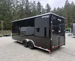 Thumbnail Photo of 2026 ROYAL 8.5X20 +V-NOSE 11,400LB GVW CARGO TRAILER - 86" INTERIOR - RAMP DOOR 