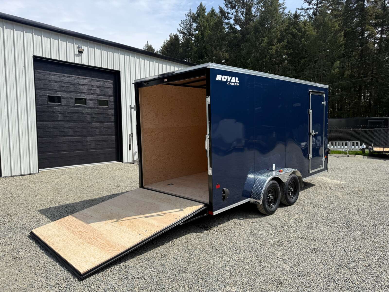 Photo of 2026 Royal Cargo 7X16+V 7700LB GVW - RAMP DOOR