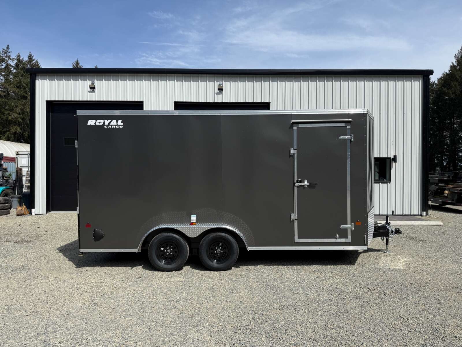 Photo of 2026 Royal Cargo 7.5X16+V 7700LB GVW - 86" Interior - Ramp Door