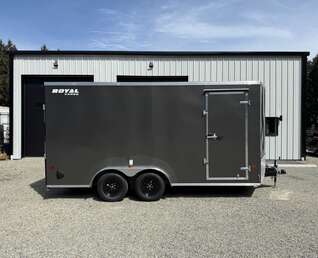Thumbnail Photo of 2026 Royal Cargo 7.5X16+V 7700LB GVW - 86" Interior - Ramp Door
