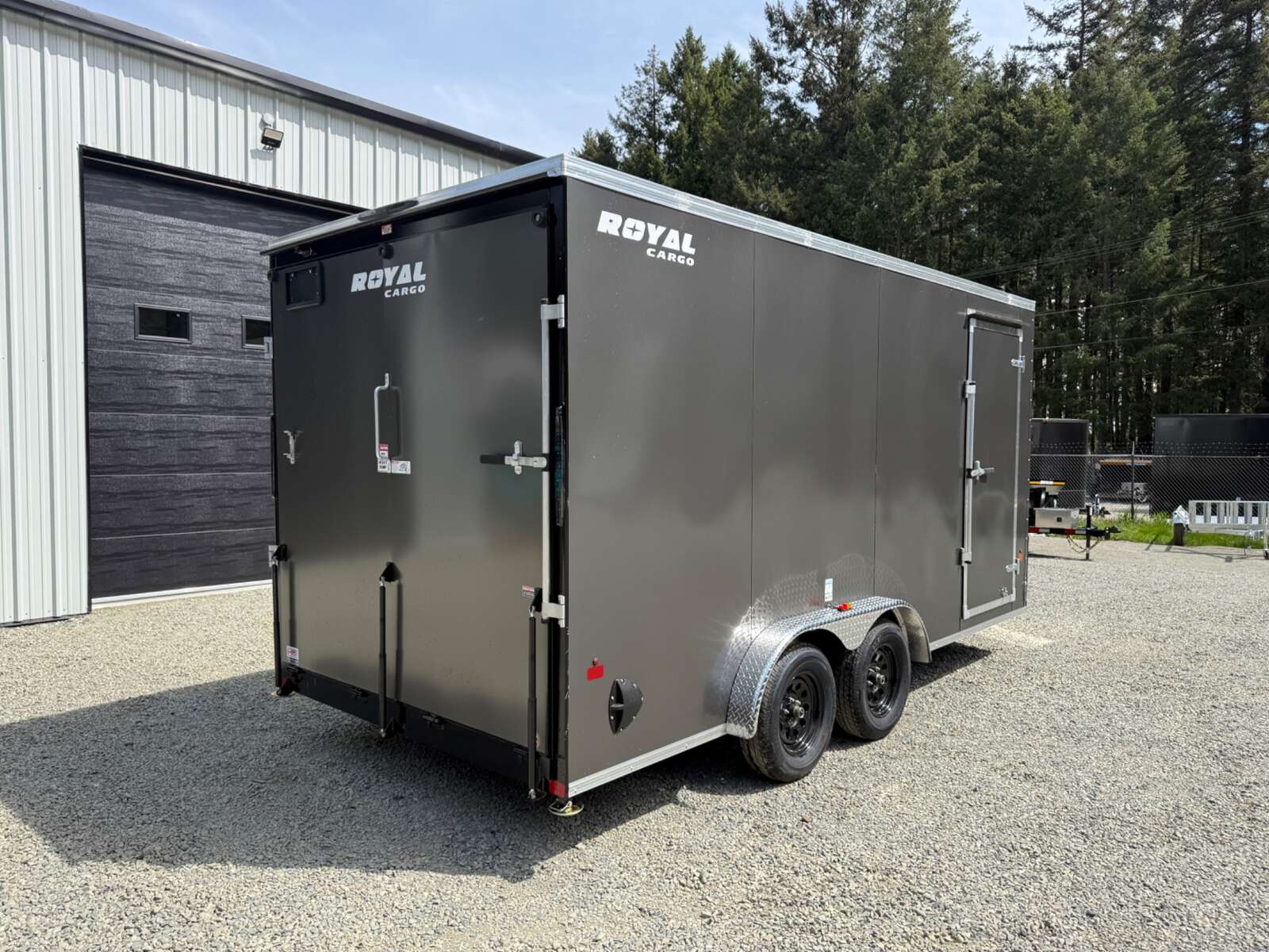 Photo of 2026 Royal Cargo 7.5X16+V 7700LB GVW - 86" Interior - Ramp Door