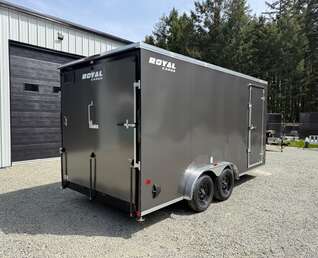 Thumbnail Photo of 2026 Royal Cargo 7.5X16+V 7700LB GVW - 86" Interior - Ramp Door