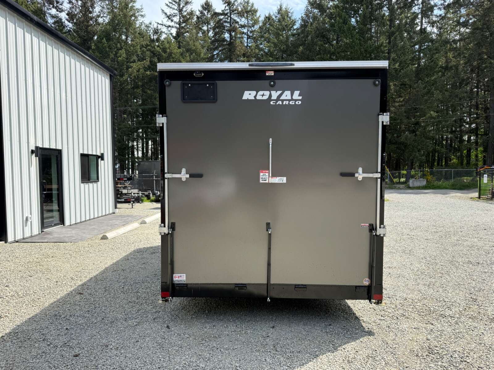 Photo of 2026 Royal Cargo 7.5X16+V 7700LB GVW - 86" Interior - Ramp Door
