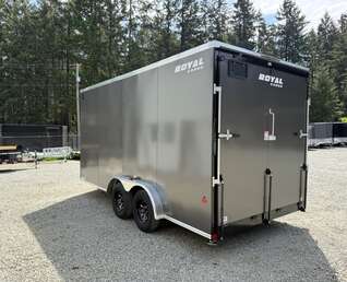 Thumbnail Photo of 2026 Royal Cargo 7.5X16+V 7700LB GVW - 86" Interior - Ramp Door
