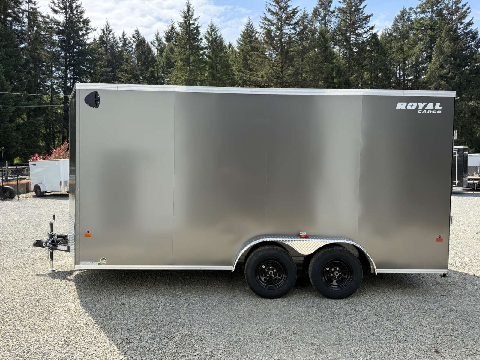 Photo of 2026 Royal Cargo 7.5X16+V 7700LB GVW - 86" Interior - Ramp Door