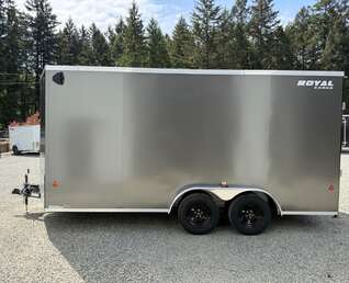 Thumbnail Photo of 2026 Royal Cargo 7.5X16+V 7700LB GVW - 86" Interior - Ramp Door
