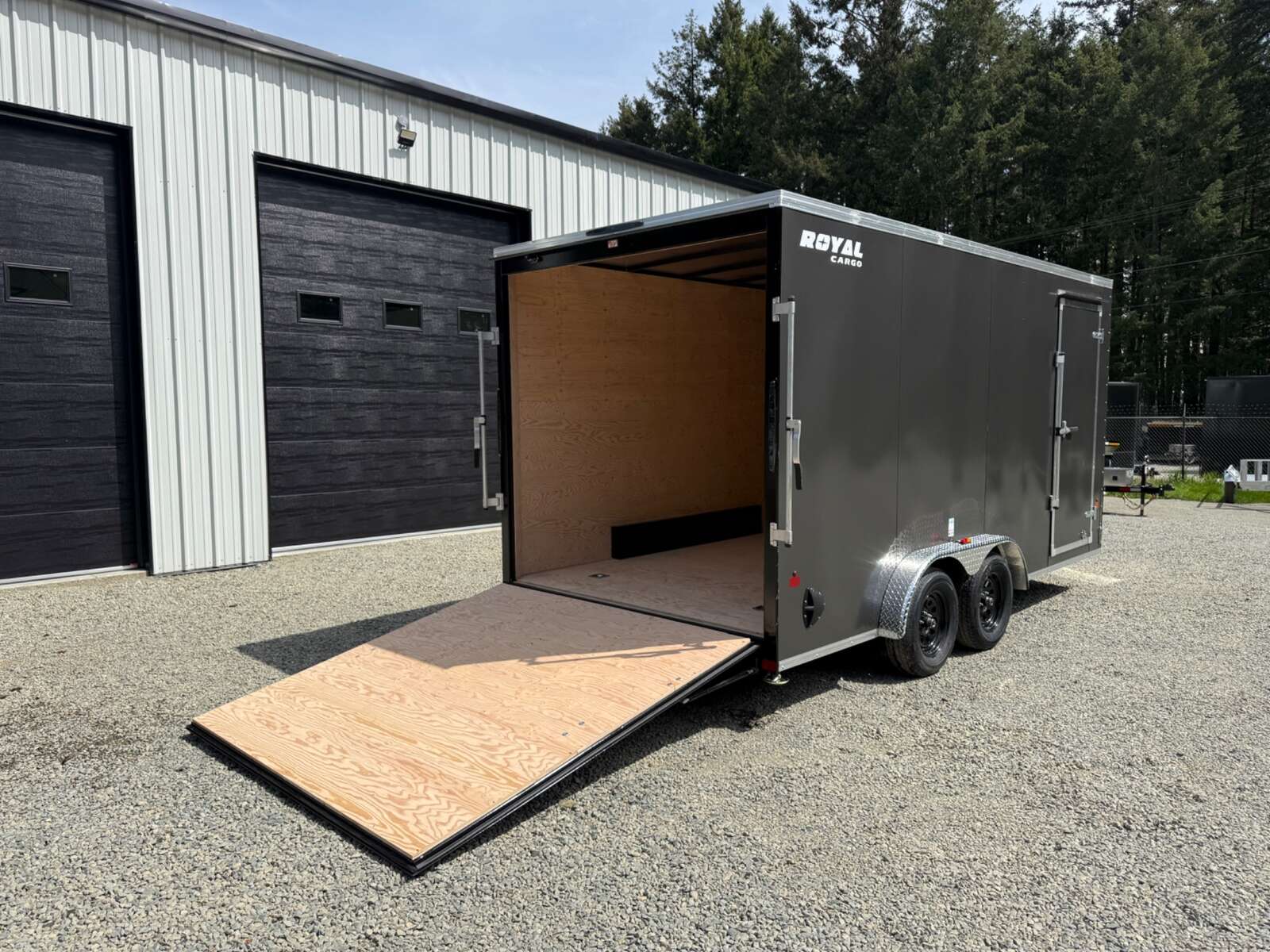 Photo of 2026 Royal Cargo 7.5X16+V 7700LB GVW - 86" Interior - Ramp Door