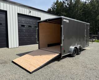 Thumbnail Photo of 2026 Royal Cargo 7.5X16+V 7700LB GVW - 86" Interior - Ramp Door