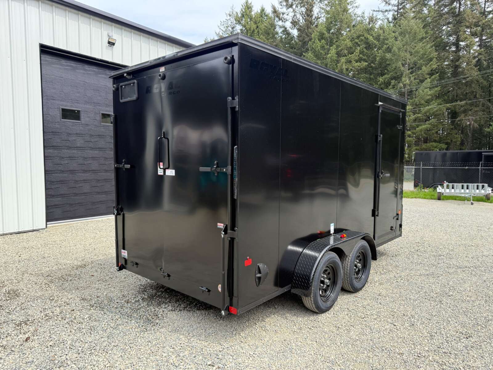 Photo of 2026 Royal Cargo 7X14+V 7700LB GVW - 86" INTERIOR - RAMP DOOR