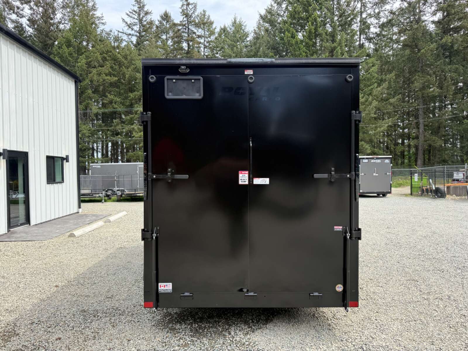 Photo of 2026 Royal Cargo 7X14+V 7700LB GVW - 86" INTERIOR - RAMP DOOR