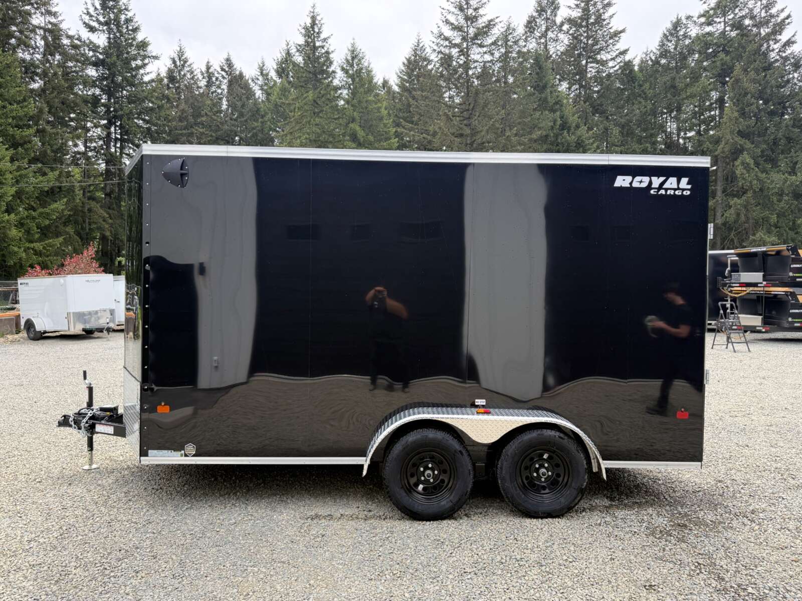 Photo of 2026 Royal Cargo 7X14+V 7700LB GVW RAMP DOOR