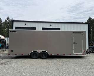 Thumbnail Photo of 2026 ROYAL 8.5X24 +V-NOSE 11,400LB GVW CARGO TRAILER - 86" INTERIOR - RAMP DOOR 