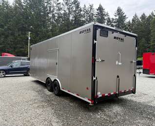 Thumbnail Photo of 2026 ROYAL 8.5X24 +V-NOSE 11,400LB GVW CARGO TRAILER - 86" INTERIOR - RAMP DOOR 