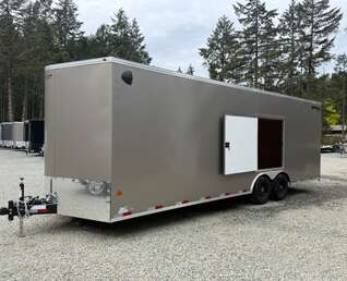Thumbnail Photo of 2026 ROYAL 8.5X24 +V-NOSE 11,400LB GVW CARGO TRAILER - 86" INTERIOR - RAMP DOOR 