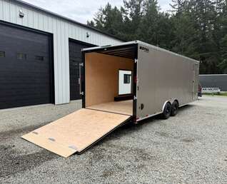 Thumbnail Photo of 2026 ROYAL 8.5X24 +V-NOSE 11,400LB GVW CARGO TRAILER - 86" INTERIOR - RAMP DOOR 