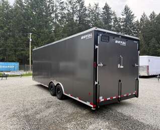 Thumbnail Photo of 2026 ROYAL 8.5X24 +V-NOSE 11,400LB GVW CARGO TRAILER - 86" INTERIOR - RAMP DOOR 