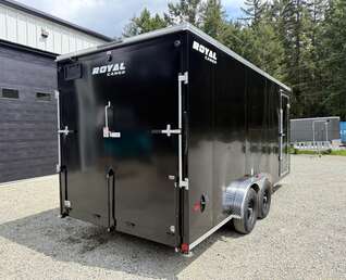 Thumbnail Photo of 2026 Royal Cargo 7.5x18+V 11,400lb GVWR - 86" Interior - Rear Ramp Door 