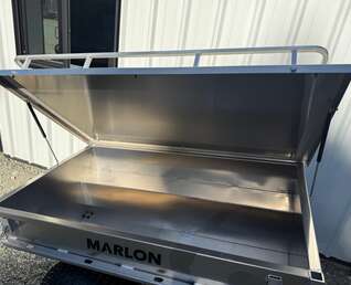 Thumbnail Photo of 2025 MARLON 1605 ALUMINUM OFF-ROAD ATV TOW BEHIND W/ LID ATV Trailer
