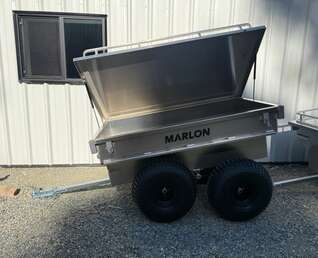Thumbnail Photo of 2025 MARLON 1605 ALUMINUM OFF-ROAD ATV TOW BEHIND W/ LID ATV Trailer