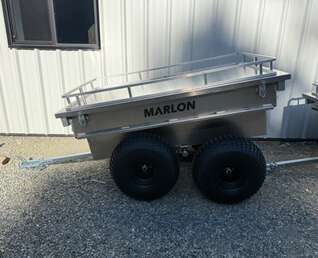 Thumbnail Photo of 2025 MARLON 1605 ALUMINUM OFF-ROAD ATV TOW BEHIND W/ LID ATV Trailer