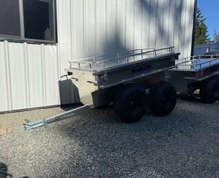 Thumbnail Photo of 2025 MARLON 1605 ALUMINUM OFF-ROAD ATV TOW BEHIND W/ LID ATV Trailer