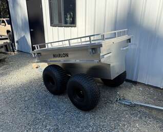 Thumbnail Photo of 2025 MARLON 1605 ALUMINUM OFF-ROAD ATV TOW BEHIND W/ LID ATV Trailer