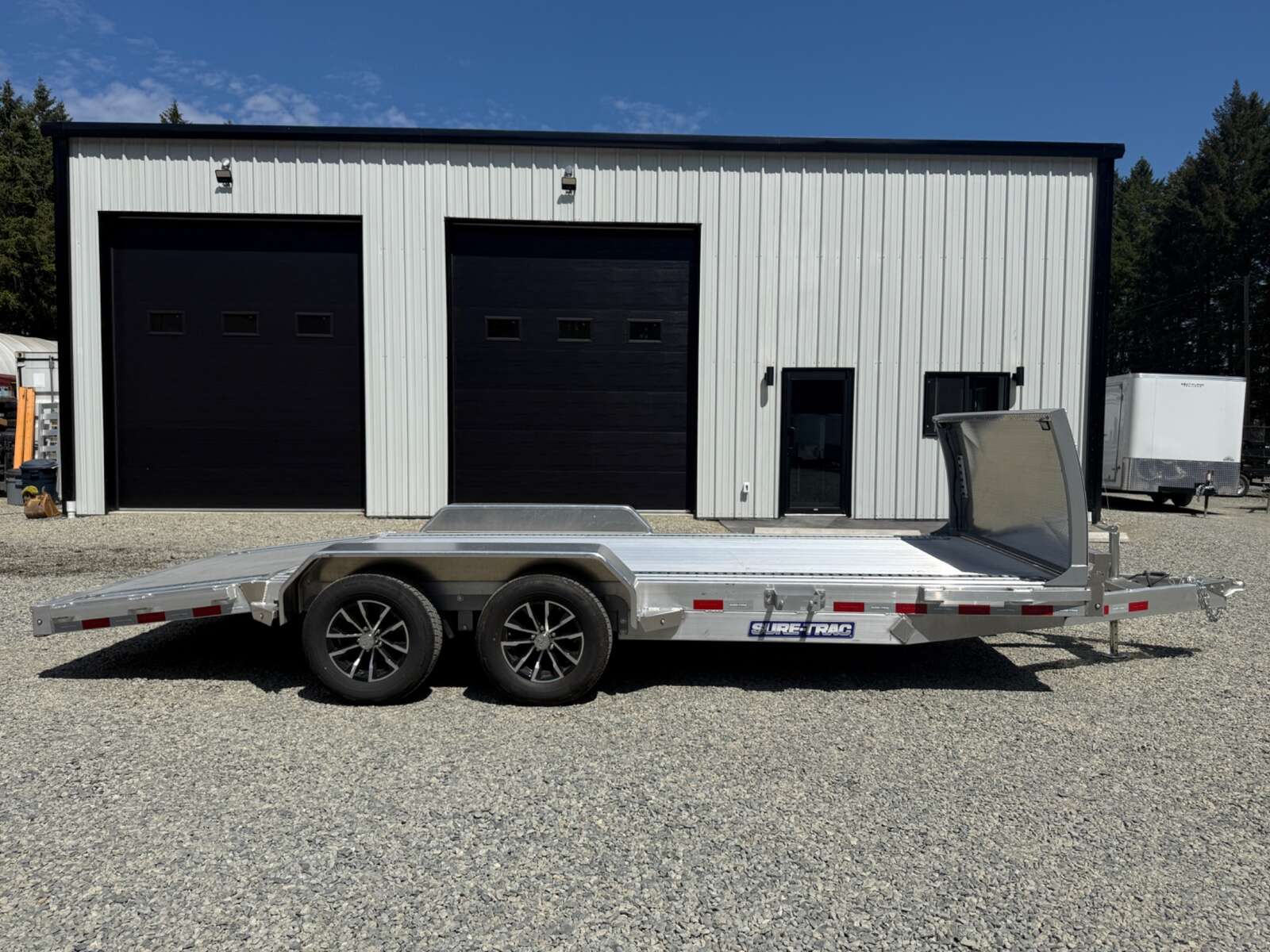 Photo of 2026 Sure-Trac 7X18 Aluminum Car Hauler Trailer - 7000LB GVWR