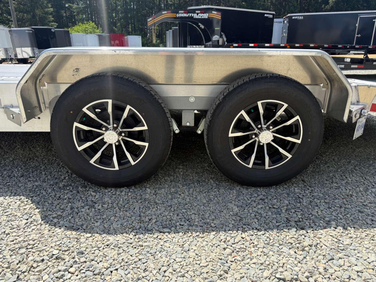 Photo of 2026 Sure-Trac 7X18 Aluminum Car Hauler Trailer - 7000LB GVWR