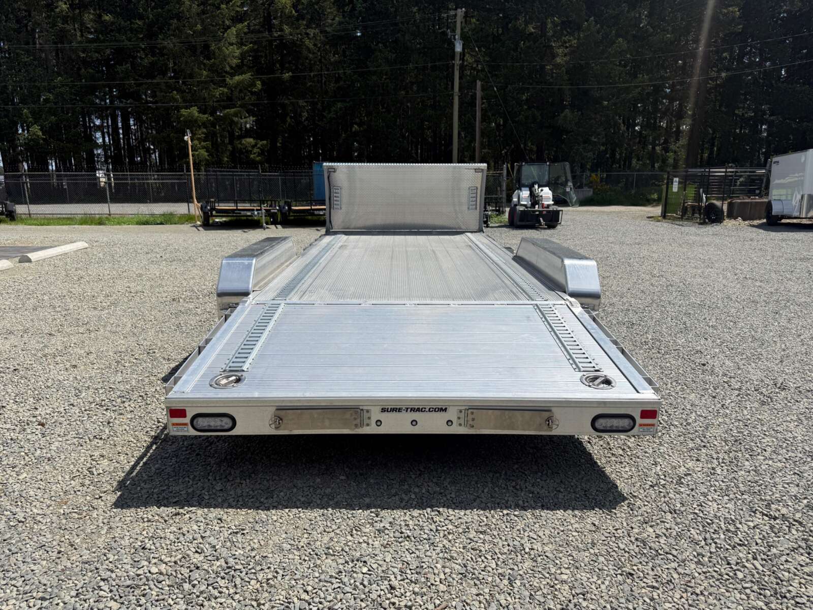 Photo of 2026 Sure-Trac 7X18 Aluminum Car Hauler Trailer - 7000LB GVWR