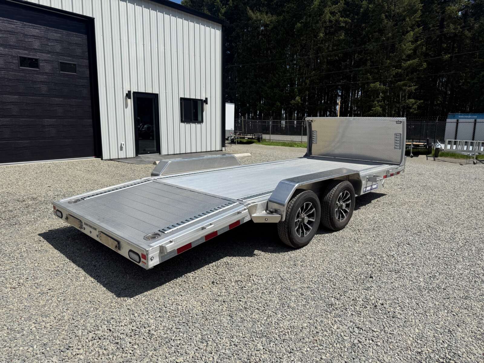 Photo of 2026 Sure-Trac 7X18 Aluminum Car Hauler Trailer - 7000LB GVWR