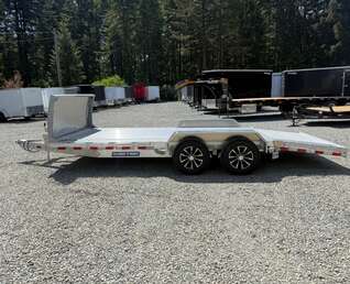 Thumbnail Photo of 2026 Sure-Trac 7X18 Aluminum Car Hauler Trailer - 7000LB GVWR