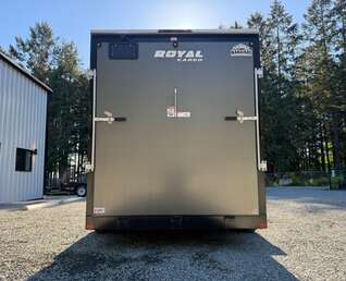Thumbnail Photo of 2025 Royal Cargo 7X14' + V-Nose - 7700LB GVWR - Ramp Door