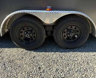 Thumbnail Photo of 2025 Royal Cargo 7X14' + V-Nose - 7700LB GVWR - Ramp Door