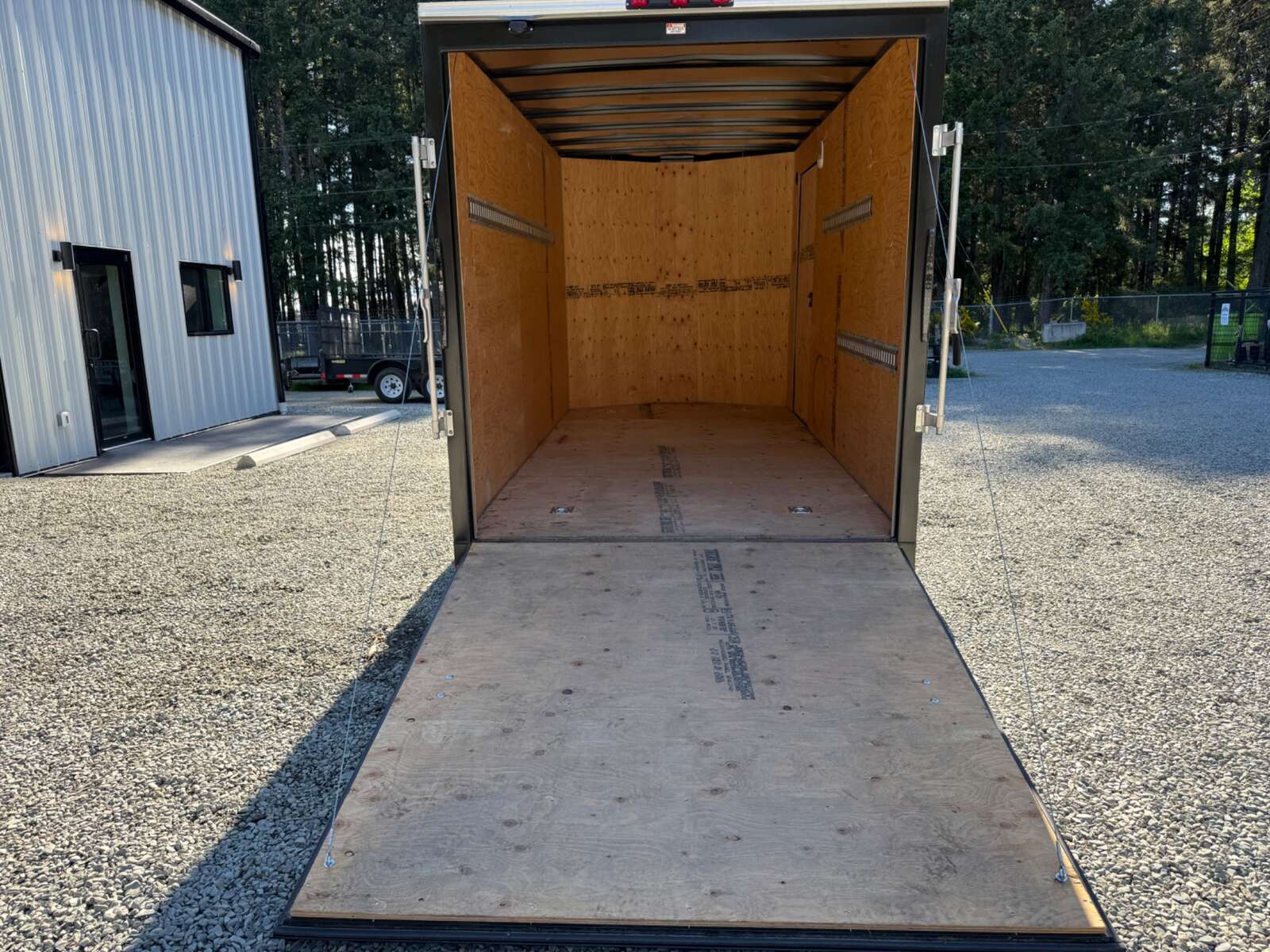 Photo of 2025 Royal Cargo 7X14' + V-Nose - 7700LB GVWR - Ramp Door