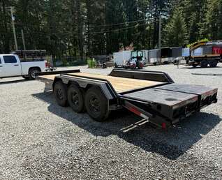 Thumbnail Photo of 2022 Double A 20' 21,000LB GVWR Tri Axle Equipment Trailer