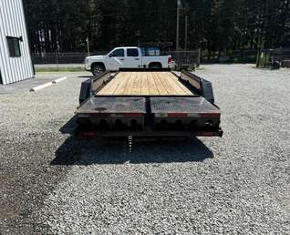 Thumbnail Photo of 2022 Double A 20' 21,000LB GVWR Tri Axle Equipment Trailer
