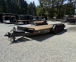 Thumbnail Photo of 2022 Double A 20' 21,000LB GVWR Tri Axle Equipment Trailer
