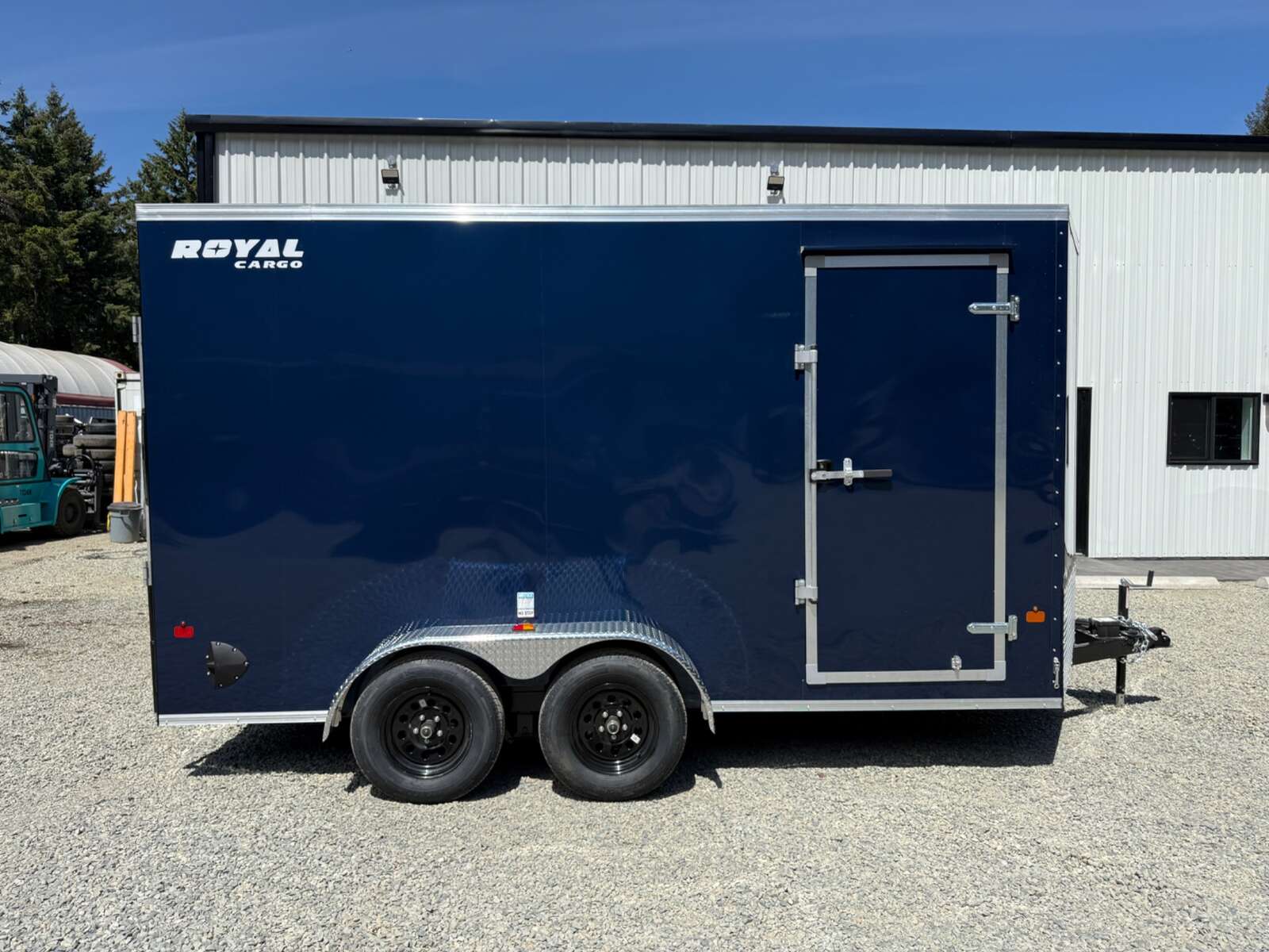 Photo of 2026 ROYAL CARGO 7X14+V 7700LB - 86" INTERIOR - RAMP DOOR 