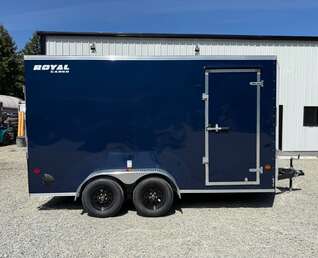 Thumbnail Photo of 2026 ROYAL CARGO 7X14+V 7700LB - 86" INTERIOR - RAMP DOOR 