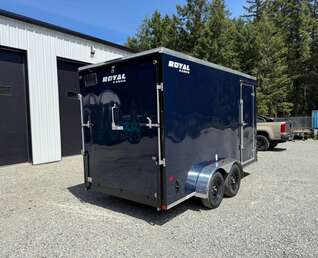 Thumbnail Photo of 2026 ROYAL CARGO 7X14+V 7700LB - 86" INTERIOR - RAMP DOOR 