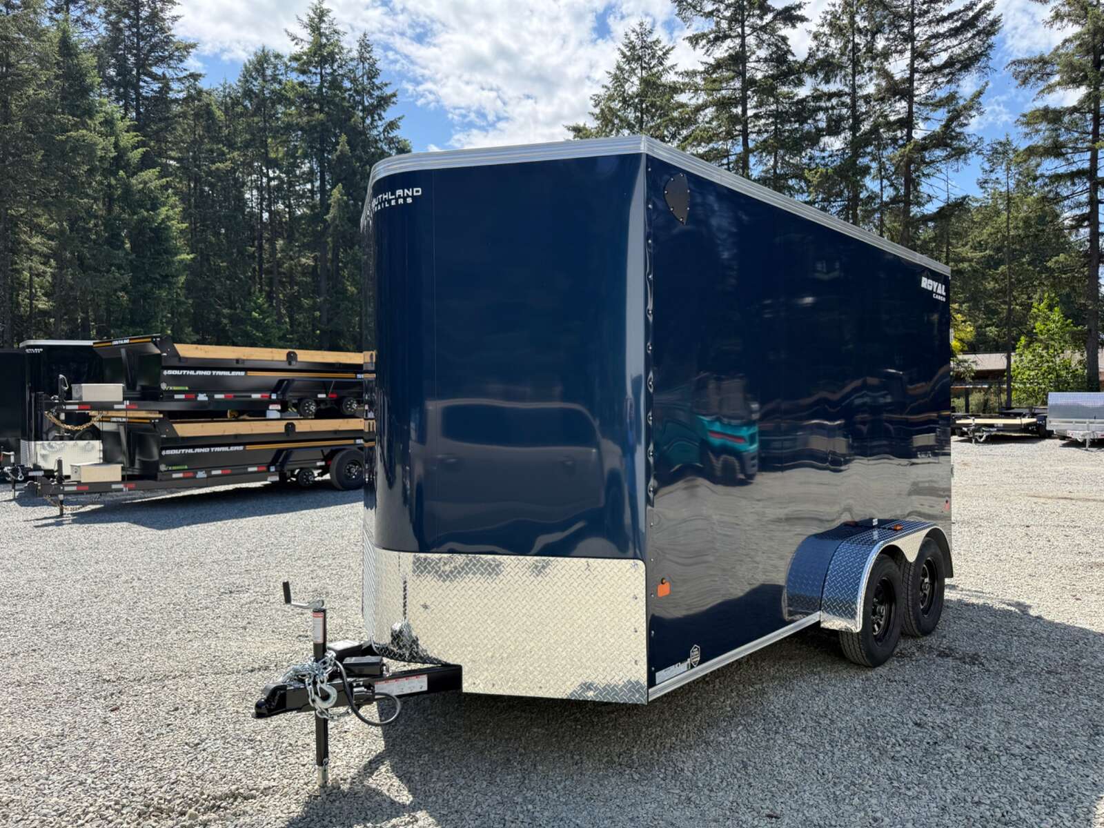 Photo of 2026 ROYAL CARGO 7X14+V 7700LB - 86" INTERIOR - RAMP DOOR 