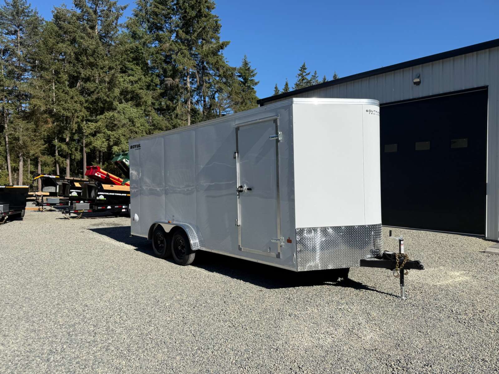 Photo of 2026 Royal Cargo 7.5x18+V 11,400lb GVWR - 86" Interior - Rear Ramp Door