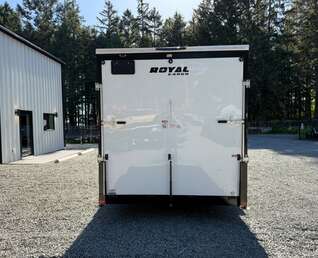 Thumbnail Photo of 2026 Royal Cargo 7.5x18+V 11,400lb GVWR - 86" Interior - Rear Ramp Door